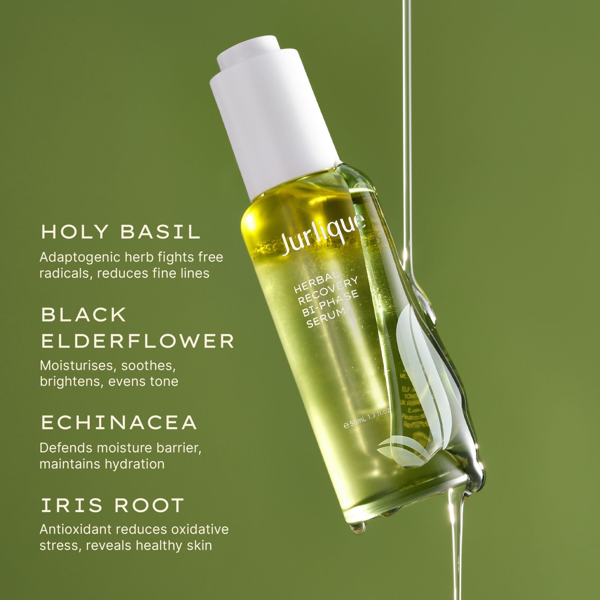Herbal Recovery Bi-Phase Serum | Jurlique Natural Skincare