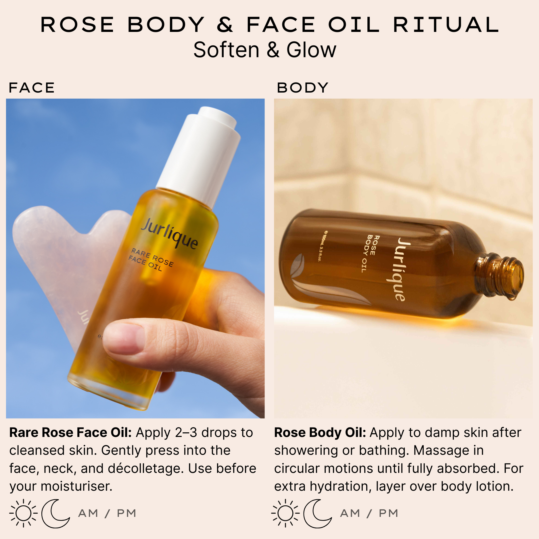 Rose Body & Face Oils – Jurlique Australia